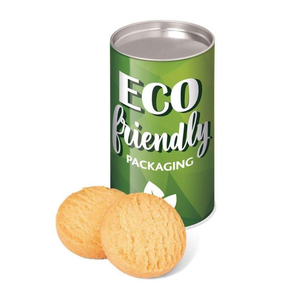 Small Snack Tube with Mini Shortbread Biscuits