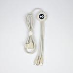 1.2m long biodegradable Multi-charging cable