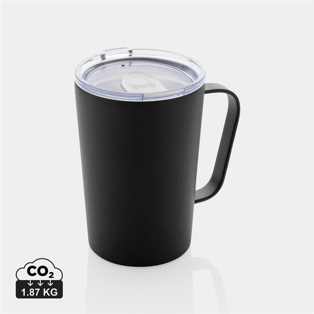 RCS Recycled Stainless Steel Modern Vacuum Mug with Lid