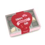 Valentines-Luxury 12 Chocolate Truffles Box