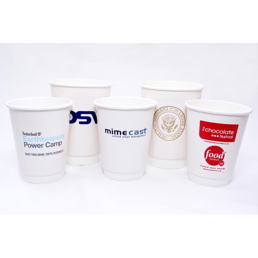 Double Walled Paper Coffee Cup
