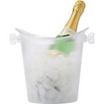 Frosted Plastic Cooler Ice Bucket