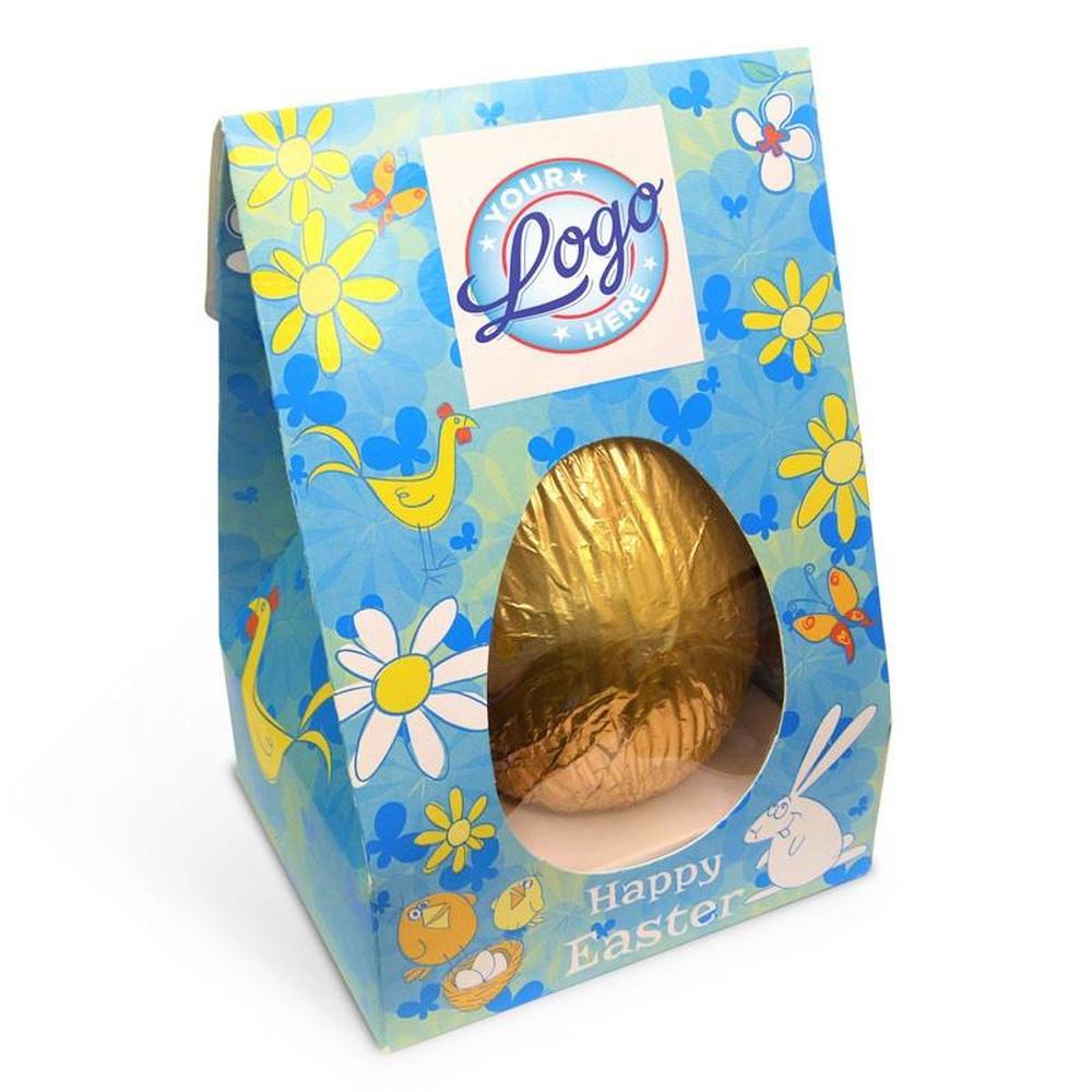 150g Milk Chocolate Egg Wrapped In Foil Presented In A Box