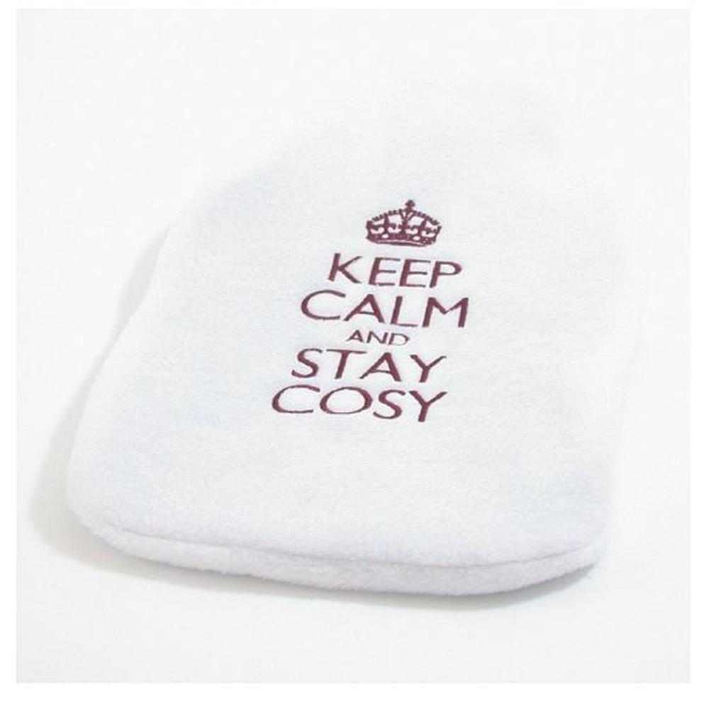 Rubber Hot Water Bottle with Printed Cover