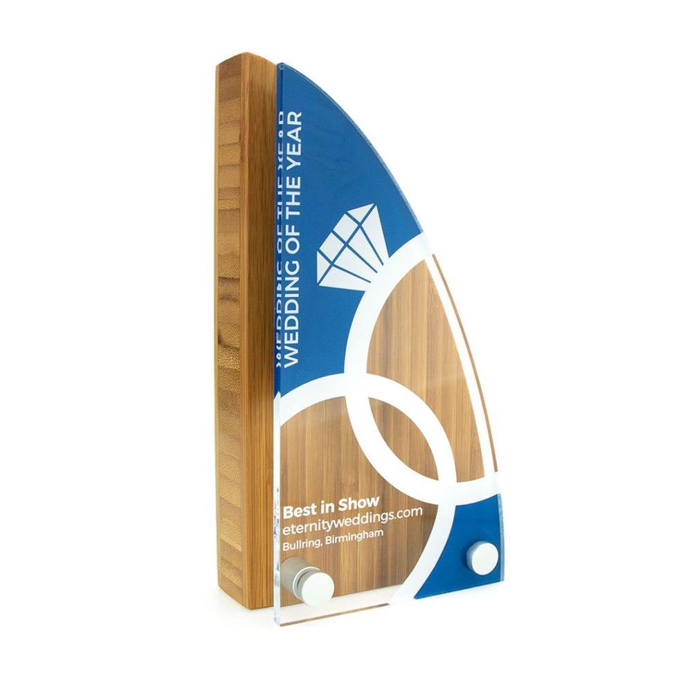 Bamboo Award With Acrylic Front