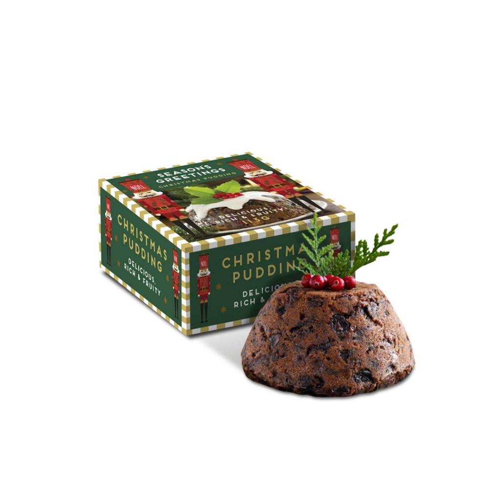 Eco Mini Pudding Box- 113g Christmas Pudding