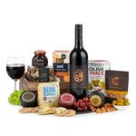 Silent Night Christmas Hamper With Cheese & Wine