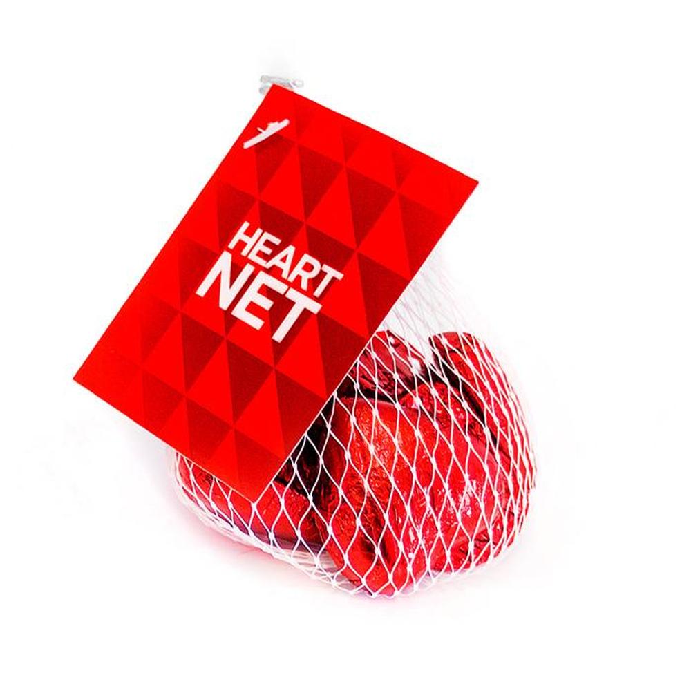 Promotional Valentine Chocolate Heart Net