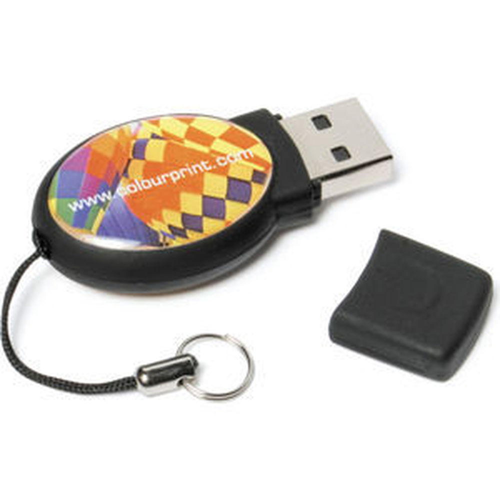 Epoxy Oval USB Flash Drive