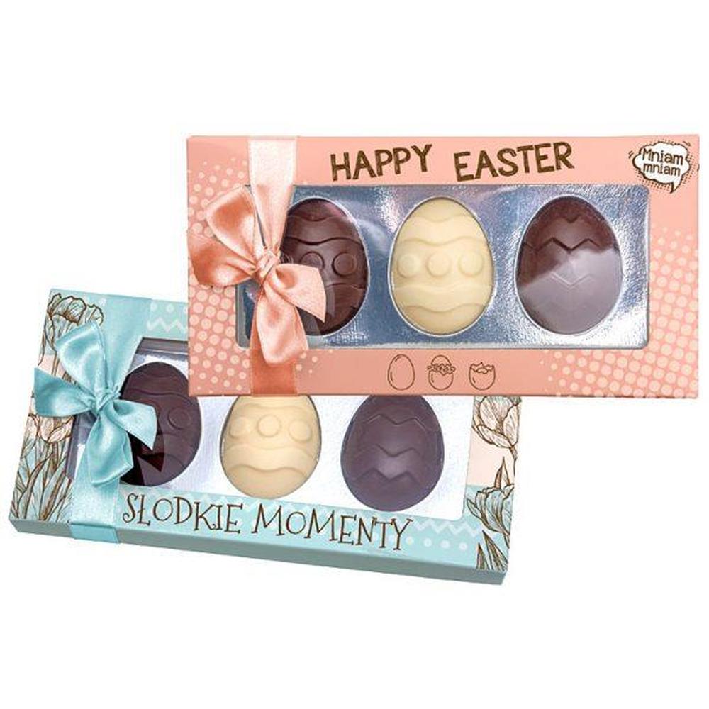 3 Chocolate Easter Egg Set