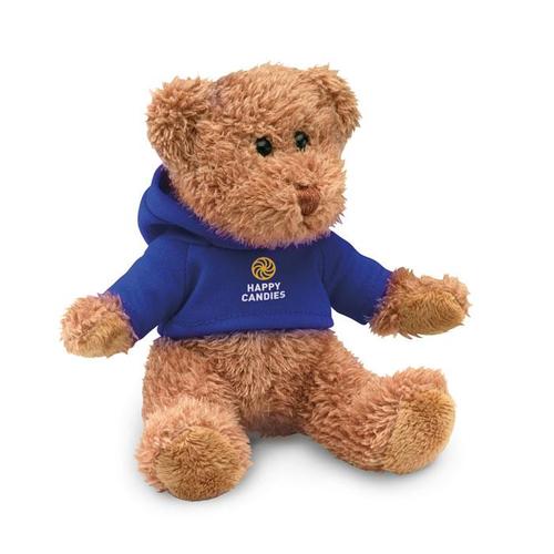 Johnny 15cm Bear in Hoodie | Soft Toys | AdGiftsOnline