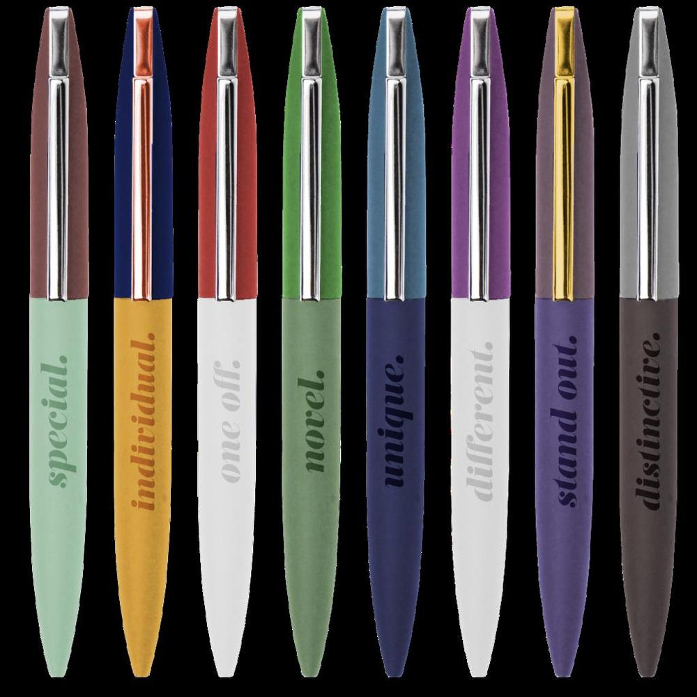 Two-tone Pantone Matched Blade Ball Pen