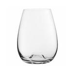 Stemless Crystal Red Wine Glass