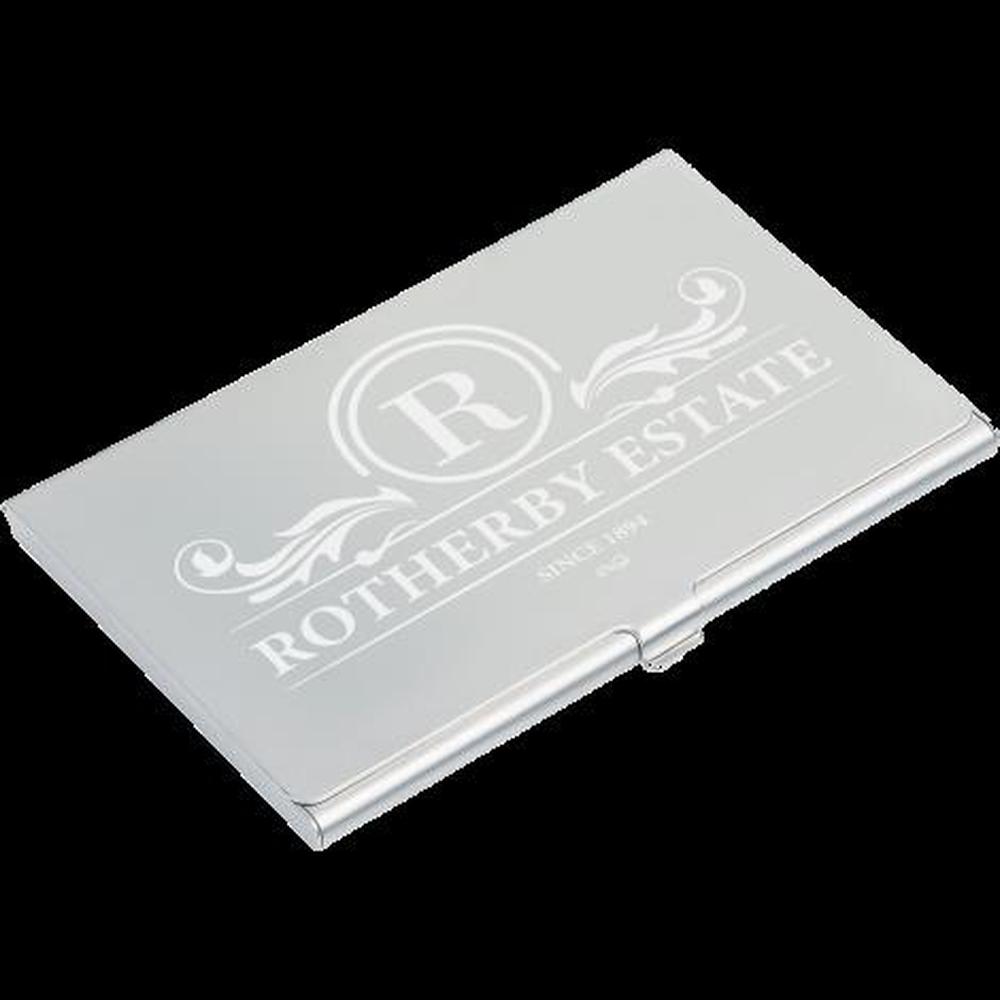 Aluminium Business Card Holder