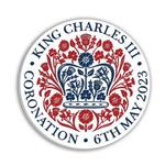 King's Coronation PVC Coaster