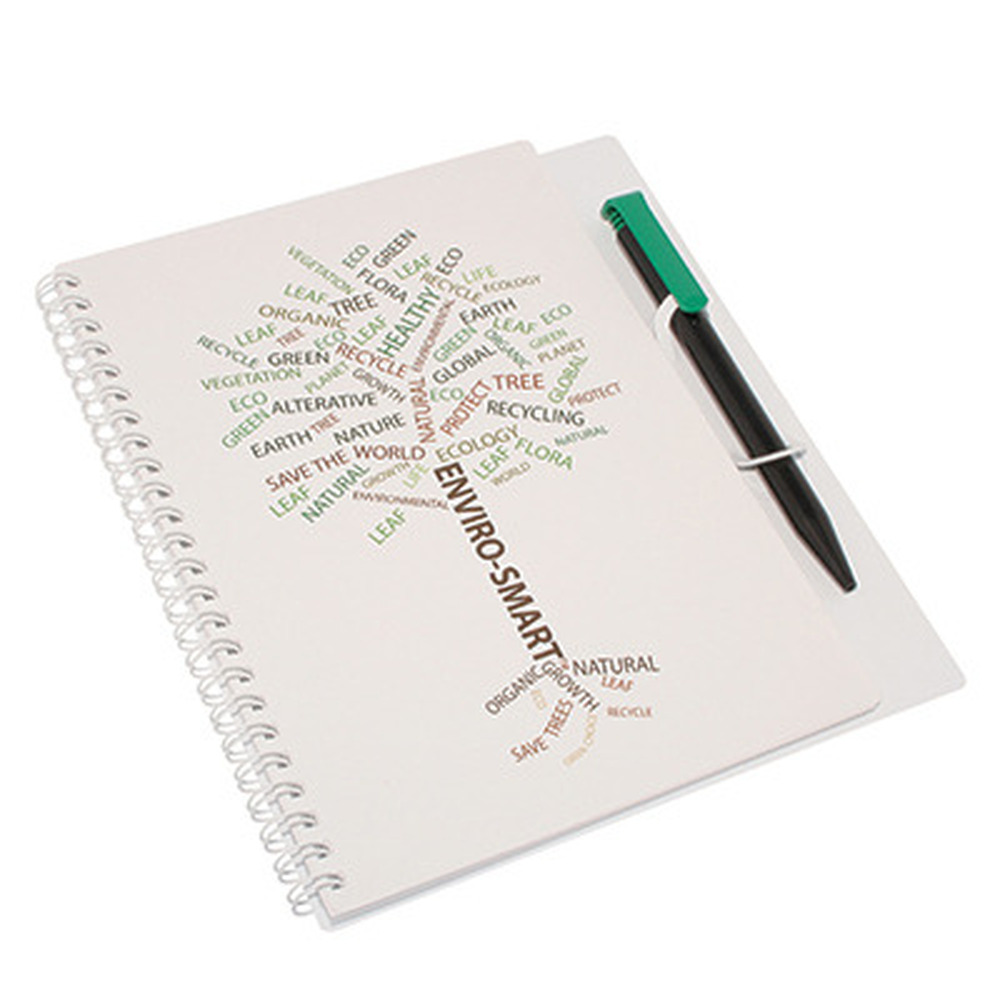 Envirosmart A5 Poly Note Pad And Pen