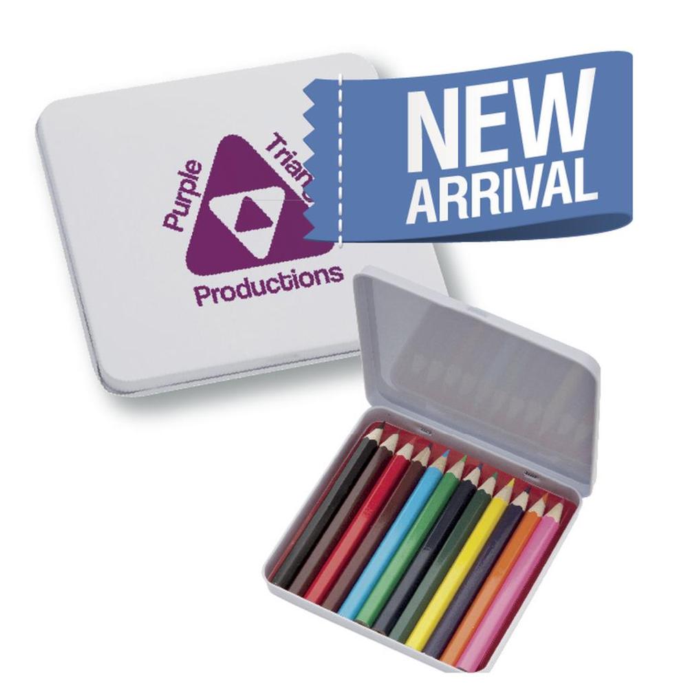 Branded Pencil Crayon Set