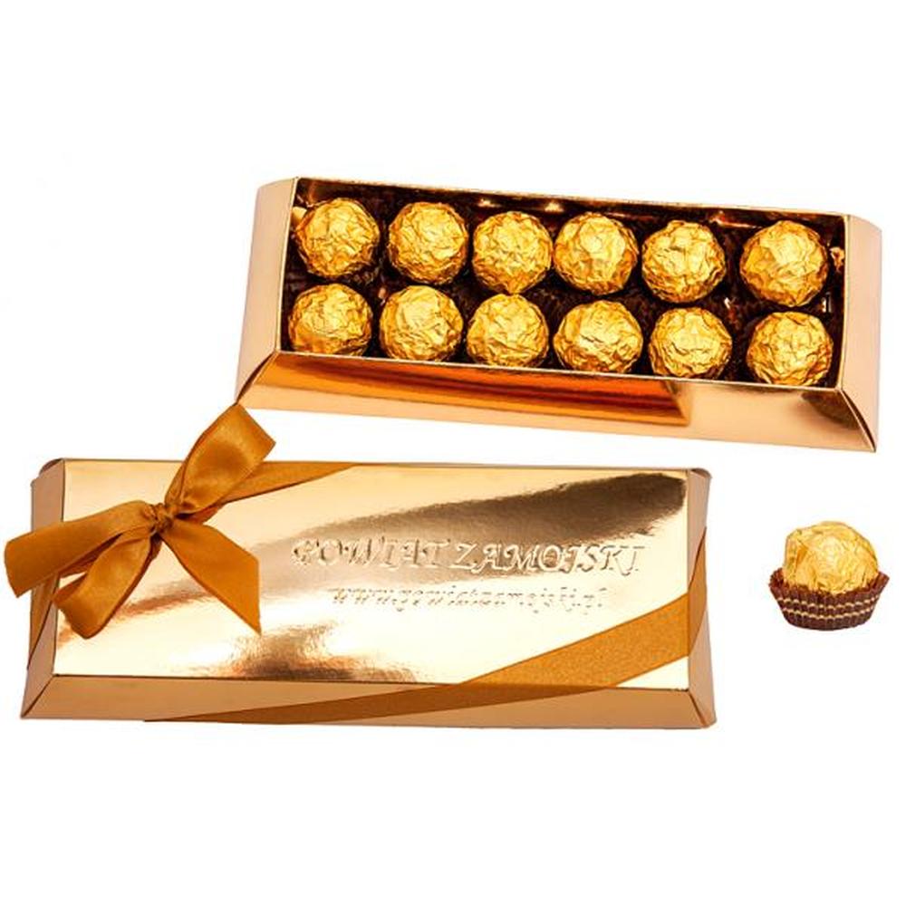 Gold Chocolate Box