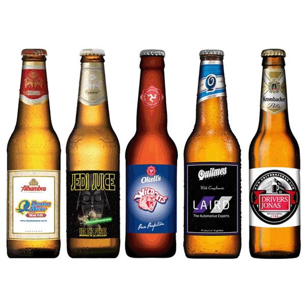 Promotional Bottles of Beer