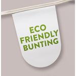 Eco Friendly Stitched Cotton & Paper Promotional Bunting