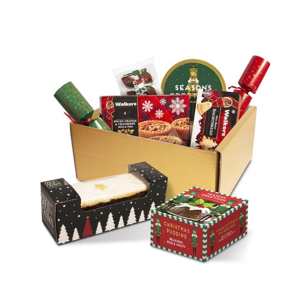 Luxury Selection Gift Box With Crackers