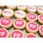 Shortbread Biscuit with Branded Icing 8cm